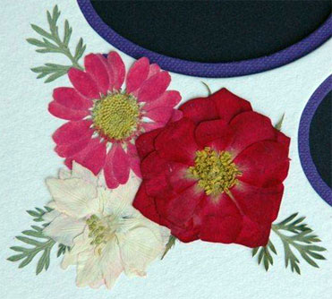 Custom Mat Flowers